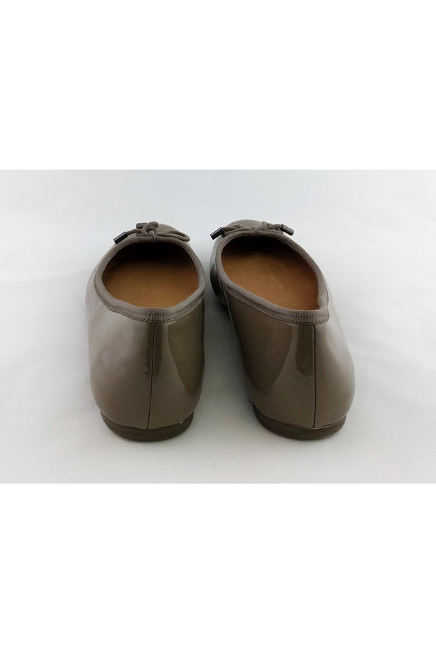 Current Boutique-Coach - Taupe Leather Flats Sz 8