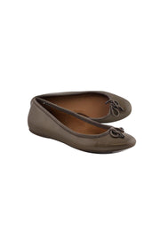 Current Boutique-Coach - Taupe Leather Flats Sz 8