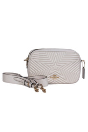 Current Boutique-Coach - White Star Quilted Leather Crossbody