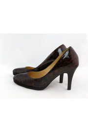 Current Boutique-Cole Haan - Animal Print Patent Leather Pumps Sz 9