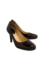 Current Boutique-Cole Haan - Animal Print Patent Leather Pumps Sz 9