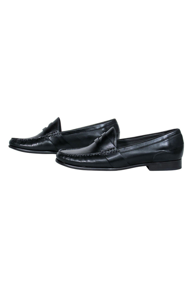 Current Boutique-Cole Haan - Black Leather "Laurel" Loafers Sz 10.5