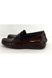 Current Boutique-Cole Haan - Red Tortoiseshell Patent Leather Loafers Sz 6