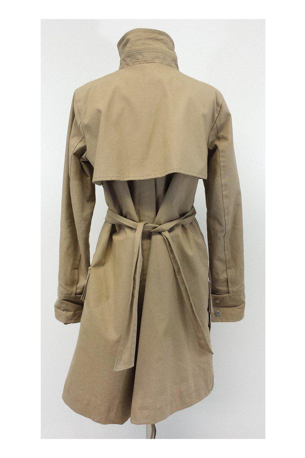 Current Boutique-DSQUARED2 - Tan Cotton Utility Trench Coat Sz 8