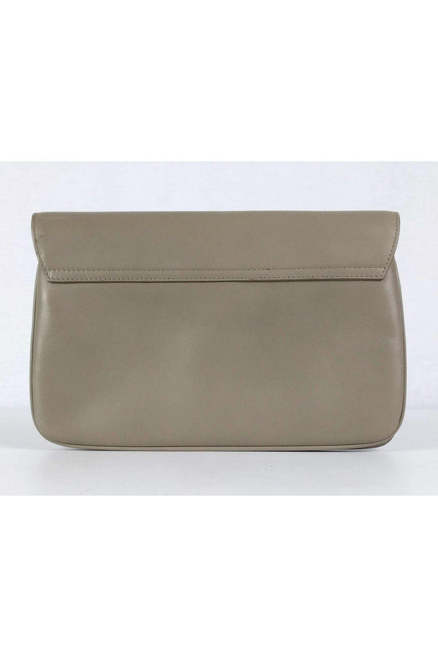 Current Boutique-Derek Lam - Taupe Leather Clutch