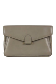 Current Boutique-Derek Lam - Taupe Leather Clutch