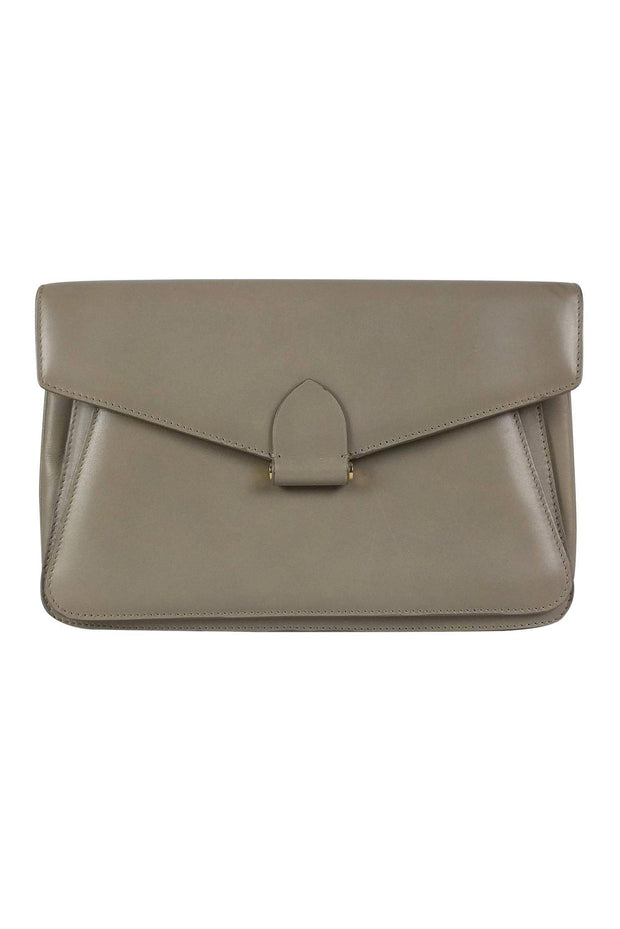 Current Boutique-Derek Lam - Taupe Leather Clutch