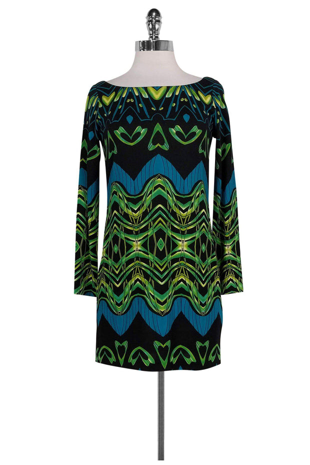 Current Boutique-Diane von Furstenberg - Abstract Print Dress Sz 0