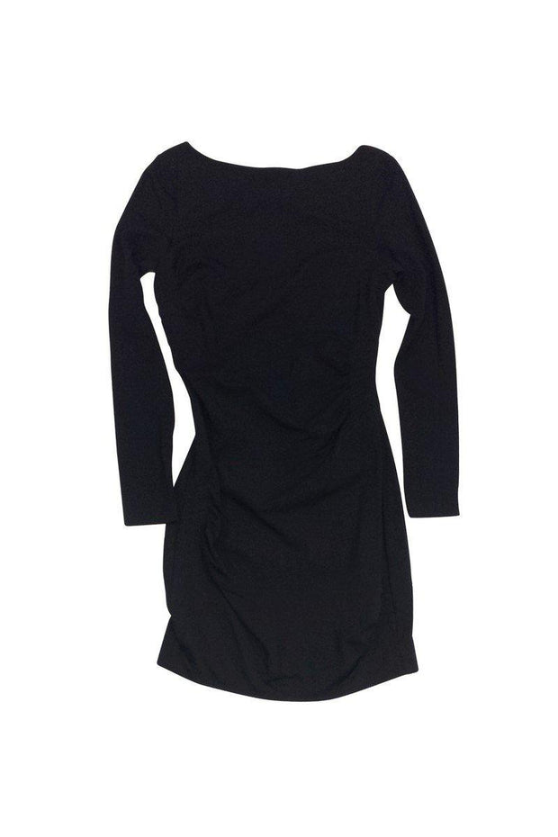 Current Boutique-Diane von Furstenberg - Black Bodycon Dress Sz 2