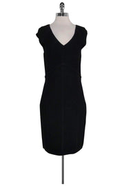 Current Boutique-Diane von Furstenberg - Black Cressida Bodycon Dress Sz M