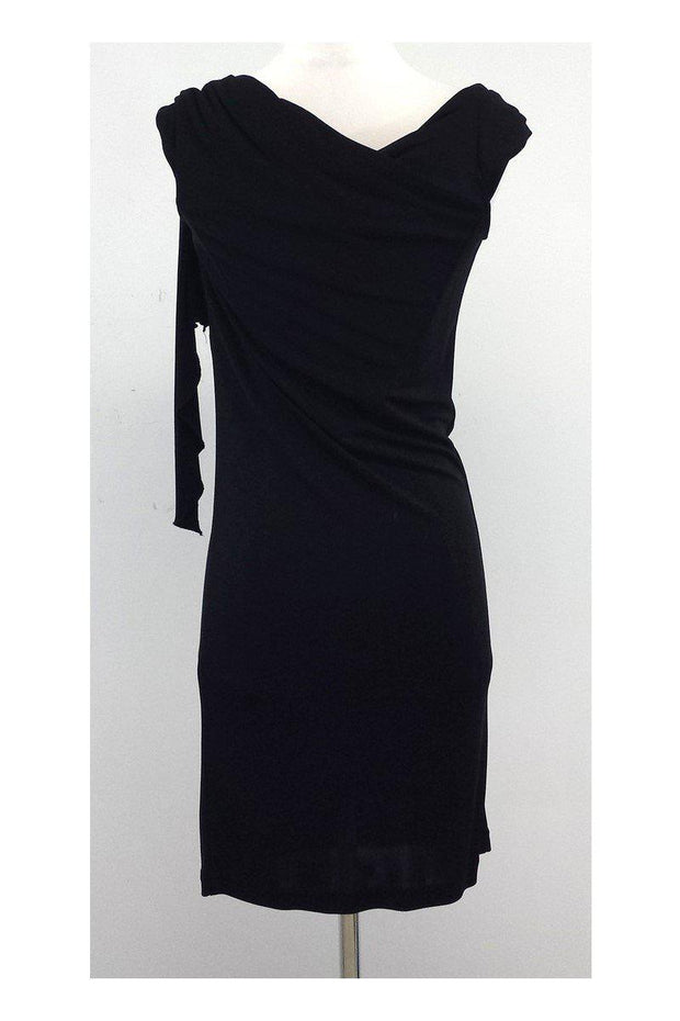 Current Boutique-Diane von Furstenberg - Black Sleeveless Dress Sz 0