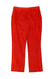 Current Boutique-Diane von Furstenberg - Bright Orange Ankle Trousers Sz 6