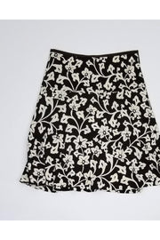 Current Boutique-Diane von Furstenberg - Brown & Cream Printed Skirt Sz 4