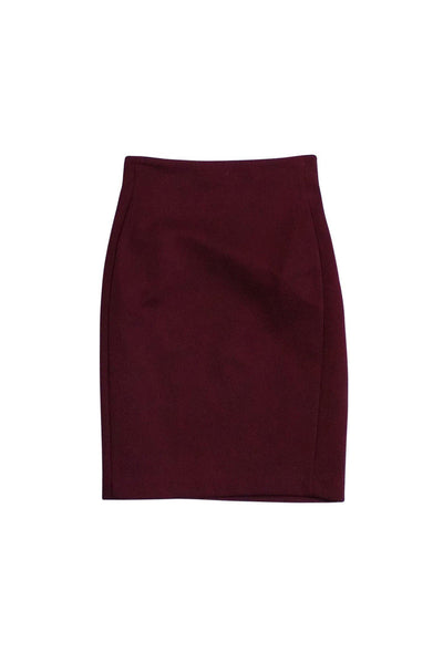 Current Boutique-Diane von Furstenberg - Burgundy Skirt Sz 0