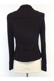 Current Boutique-Diane von Furstenberg - Chocolate Brown Jacket Sz 10