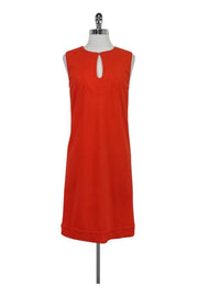 Current Boutique-Diane von Furstenberg - Kadijah Orange Shift Dress Sz 8