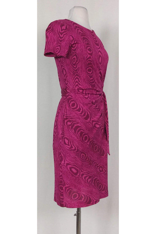 Current Boutique-Diane von Furstenberg - Pink Printed Zoe Dress Sz 2