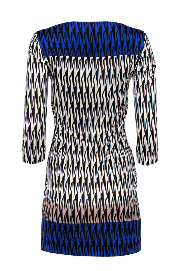 Current Boutique-Diane von Furstenberg - Printed Shift Dress Sz 0