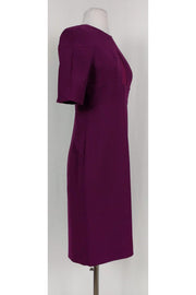 Current Boutique-Diane von Furstenberg - Purple Keyhole Sheath Sz 4