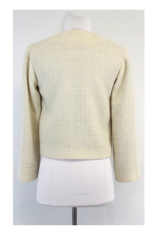 Current Boutique-Dolce & Gabbana - Cream Tweed Jacket Sz 2