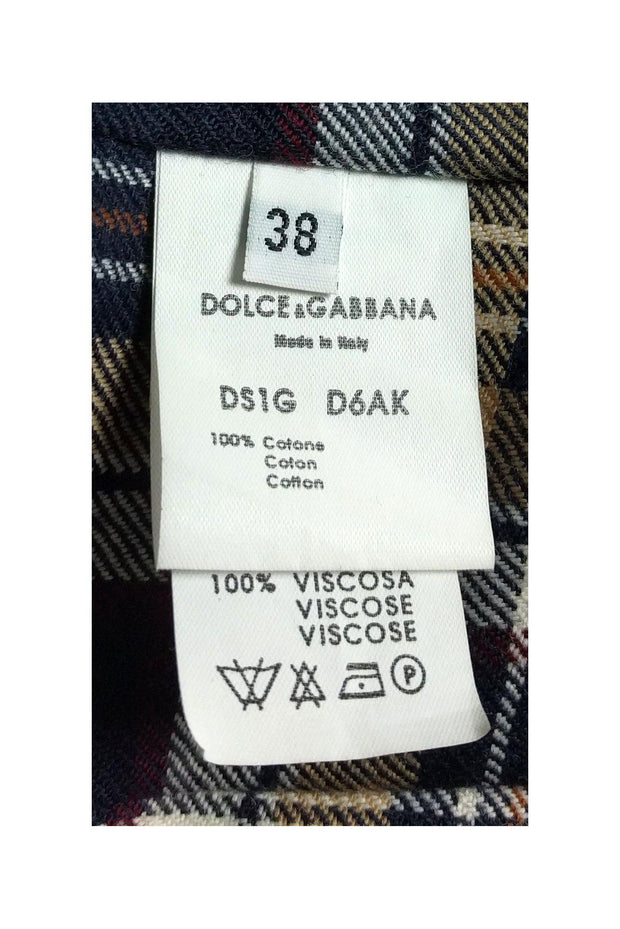 Current Boutique-Dolce & Gabbana - Dark Wash Denim Jacket Sz 2