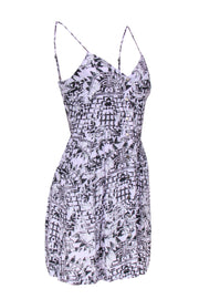 Current Boutique-Dolce Vita - Lavender & Black Aztec Print Button-Up Sundress Sz S