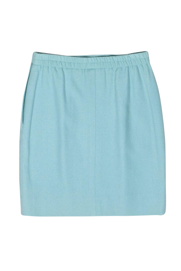 Current Boutique-Doncaster - Turquoise Pencil Skirt Sz 12