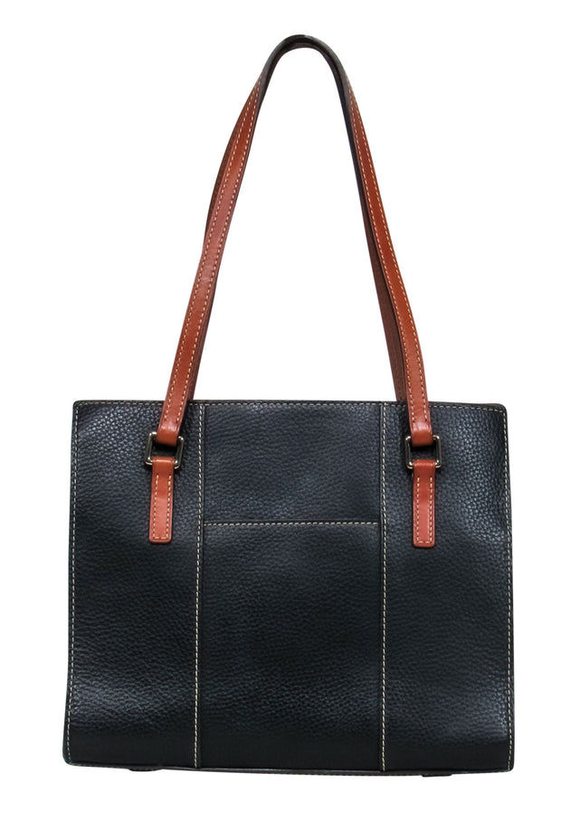 Current Boutique-Dooney & Bourke - Black Leather Lexington Shopper Tote Bag