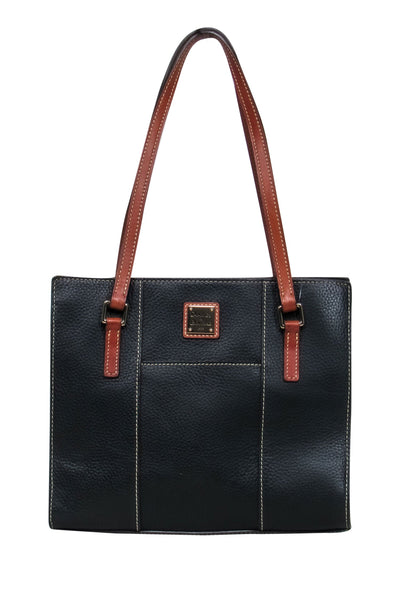 Current Boutique-Dooney & Bourke - Black Leather Lexington Shopper Tote Bag