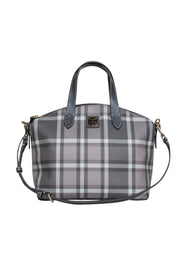 Current Boutique-Dooney & Bourke - Grey Plaid Satchel