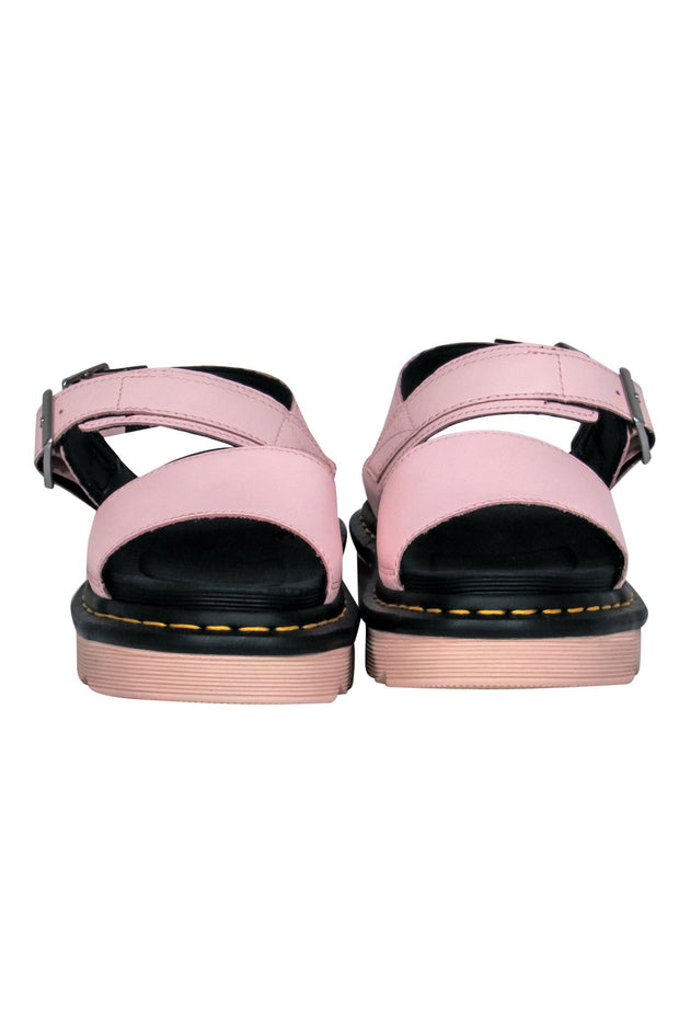 Current Boutique-Dr. Martens - Light Pink Leather Platform Sandals Sz 6