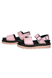 Current Boutique-Dr. Martens - Light Pink Leather Platform Sandals Sz 6