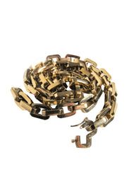 Current Boutique-Eddie Borgo - Gold Chain Link Necklace