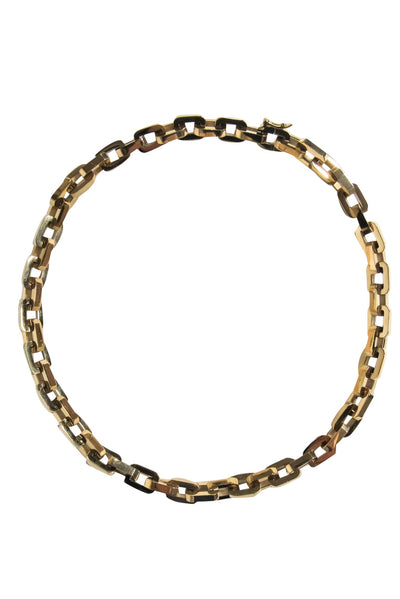 Current Boutique-Eddie Borgo - Gold Chain Link Necklace