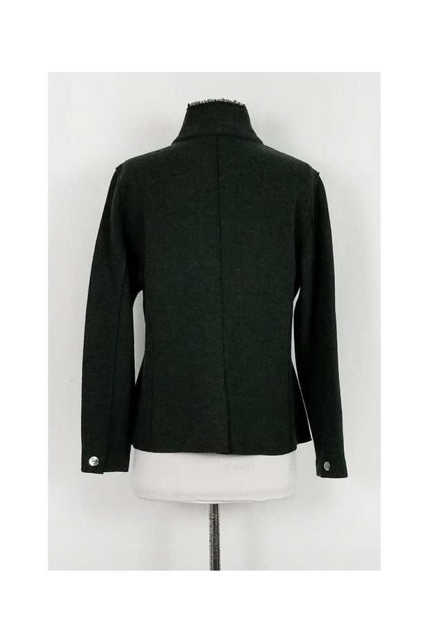 Current Boutique-Eileen Fisher - Forest Green Jacket Sz M