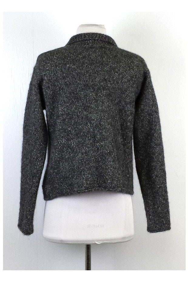 Current Boutique-Eileen Fisher - Grey Wool Blend Sweater Sz S