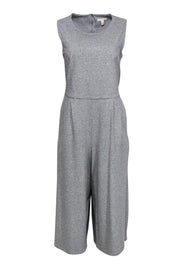 Current Boutique-Eileen Fisher - Heather Gray Jersey Jumpsuit Sz L