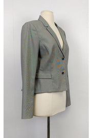 Current Boutique-Elie Tahari - Black & White Quinn Blazer Sz 12