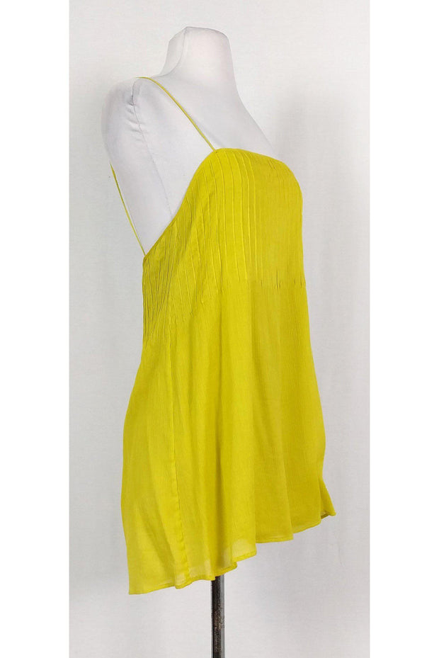 Current Boutique-Elizabeth & James - Bright Yellow Textured Tank Top Sz XS