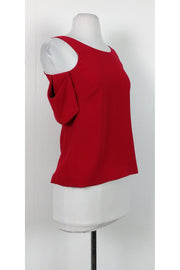 Current Boutique-Elizabeth & James - Cut Out Red Top Sz 0