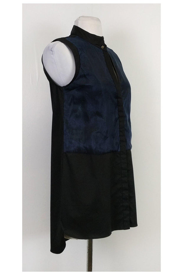 Current Boutique-Elizabeth & James - Navy & Black Top Sz XS