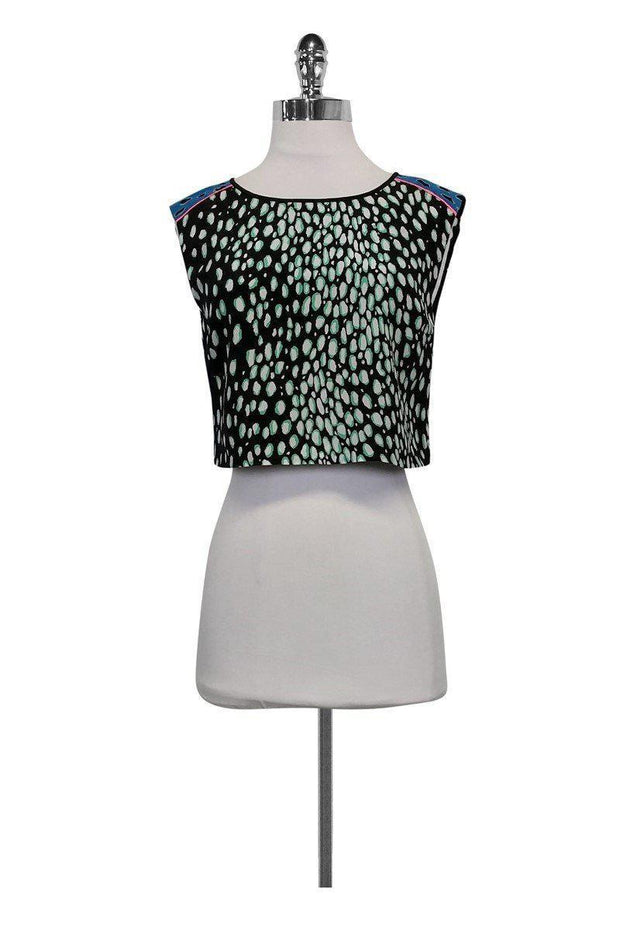 Current Boutique-Elizabeth & James - Printed Crop Top Sz XS