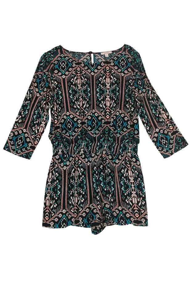 Current Boutique-Ella Moss - Printed Romper Sz M