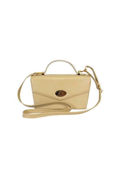 Current Boutique-Emanuel Ungaro - Cream Structured Handbag