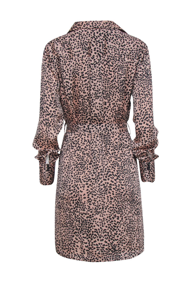 Current Boutique-Equipment - Blush & Black Animal Print "Temera" Dress Sz M