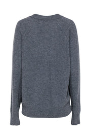 Current Boutique-Equipment - Grey V-Neck Sweater Sz L