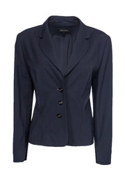 Current Boutique-Escada - Black Wool Blazer Sz 12