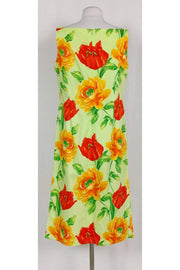 Current Boutique-Escada - Bright Floral Sheath Sz 12