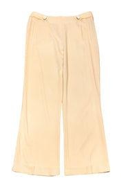 Current Boutique-Escada - Cream Wide Leg Pants Sz 8