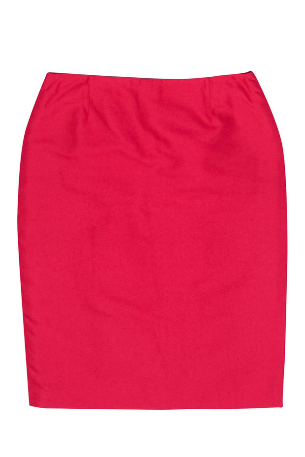 Current Boutique-Escada - Hot Pink Pencil Skirt Sz 10